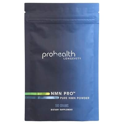 ProHealth Longevity, NMN Pro™(NMNプロ)、ピュアNMN(ニコチンアミドモノヌクレオチド)パウダー、100g