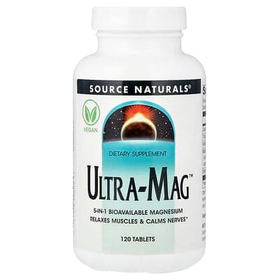 Source Naturals, Ultra-Mag(ウルトラマグ)、タブレット120粒